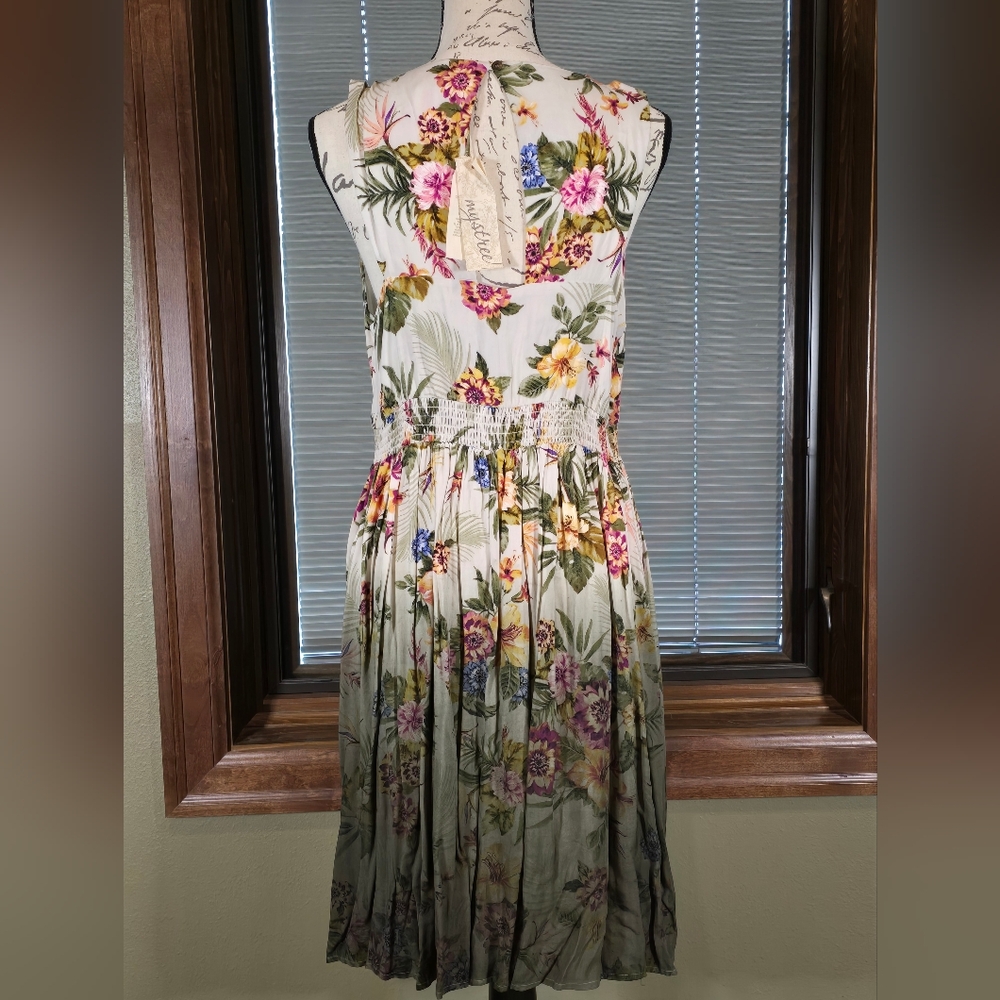 Floral Print Maxi Dress
